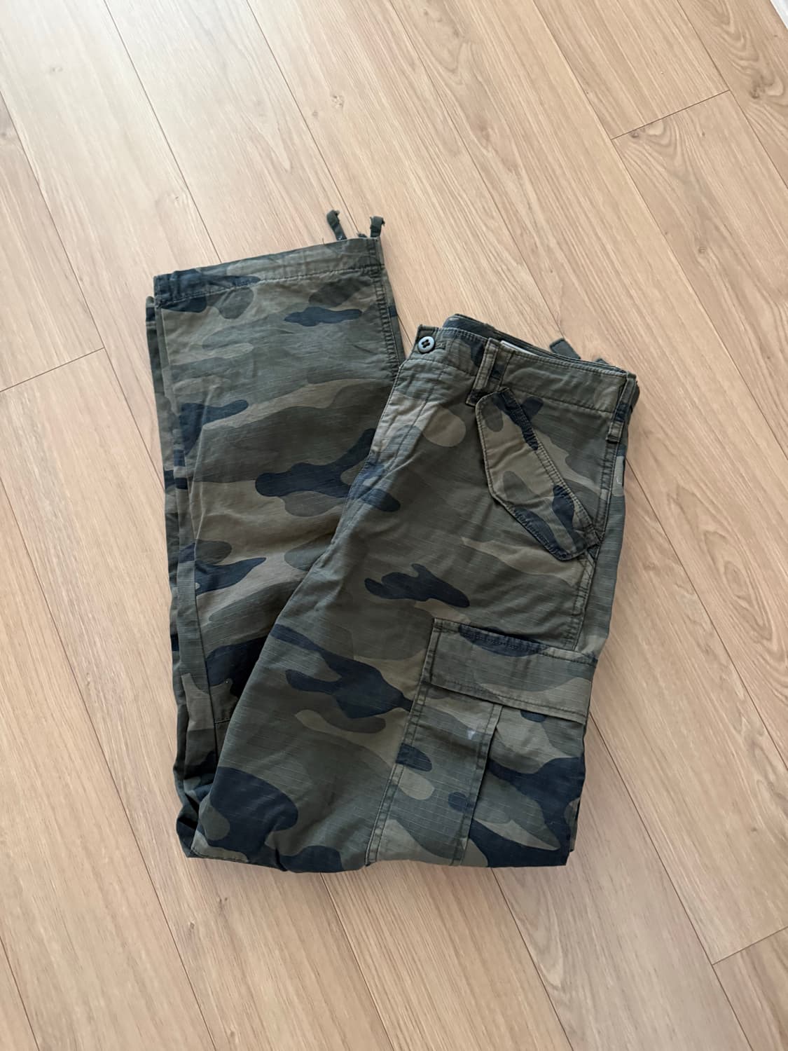 Gap 카모코튼팬츠 상품이미지1