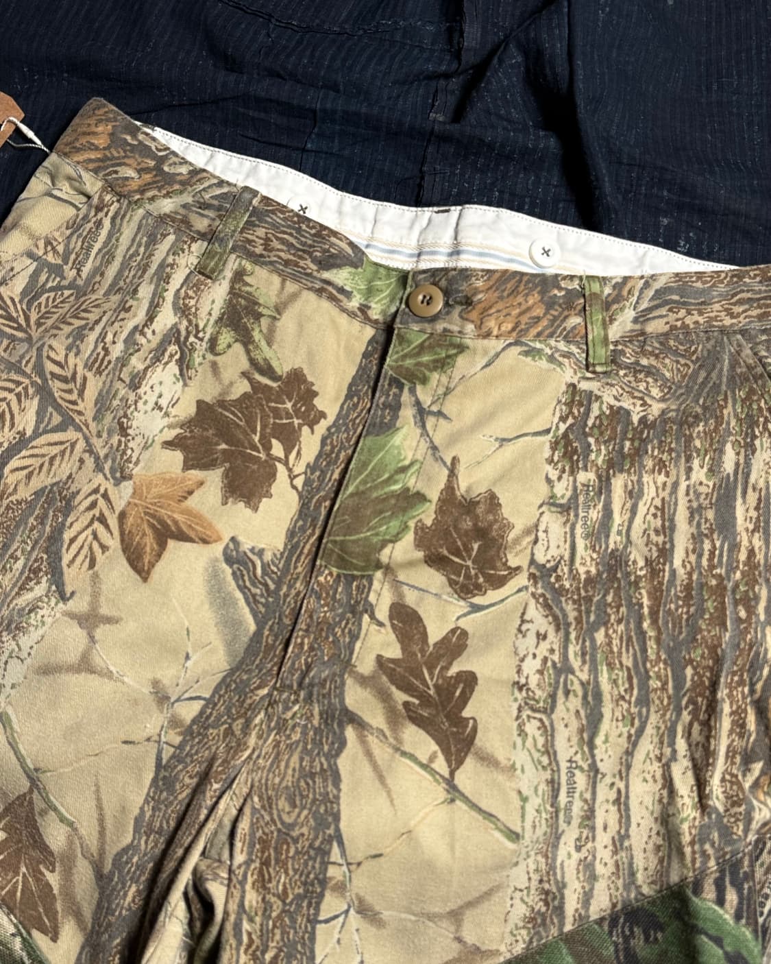90-00‘s 카벨라스 트리바크 패턴 헌팅 팬츠 36 상품이미지2