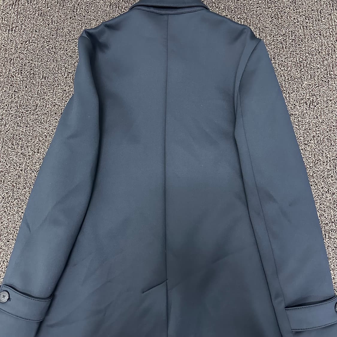 ZARA MAN 자라 남성 롱 코트 네이비 상품이미지5