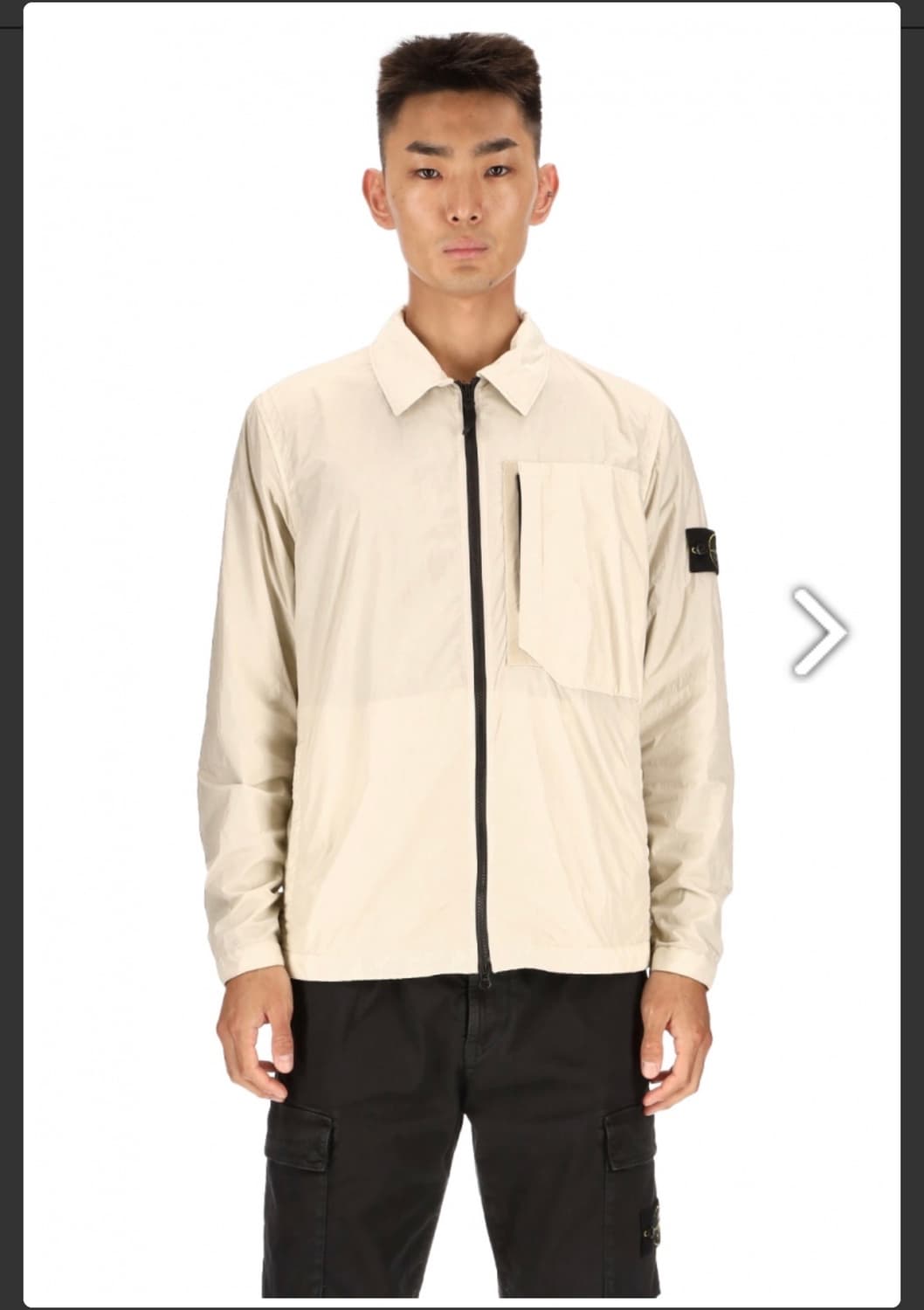 (새제품) 스톤 크링클랩스 리사이클 나일론 자켓 스투코 - 23FW(XL 상품이미지1