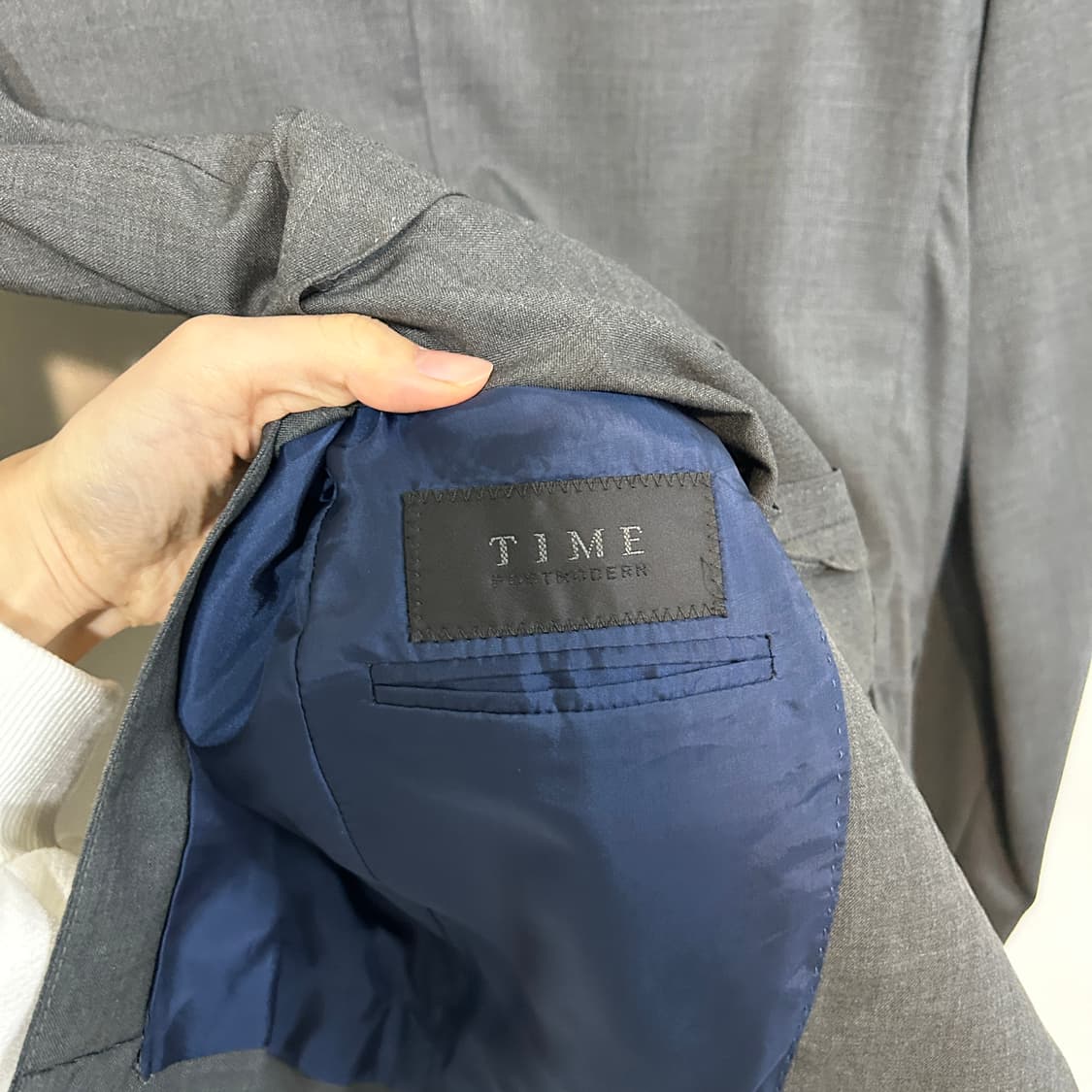 한섬 타임옴므 고급원단 자켓 46 (국내95) 상품이미지4