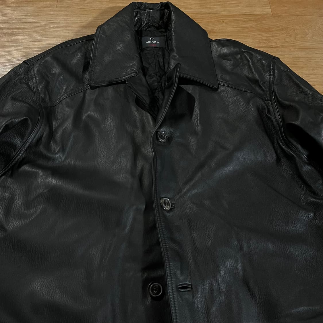[110] 아이그너 램스킨 가죽코트 상품이미지2