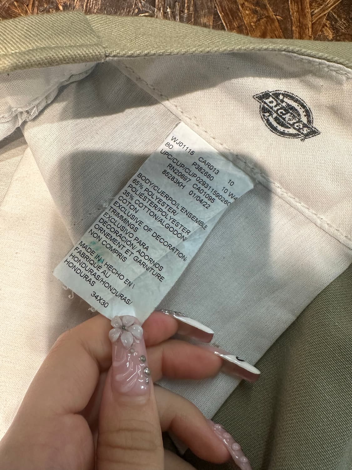 디키즈 더블니 치노 팬츠 상품이미지7