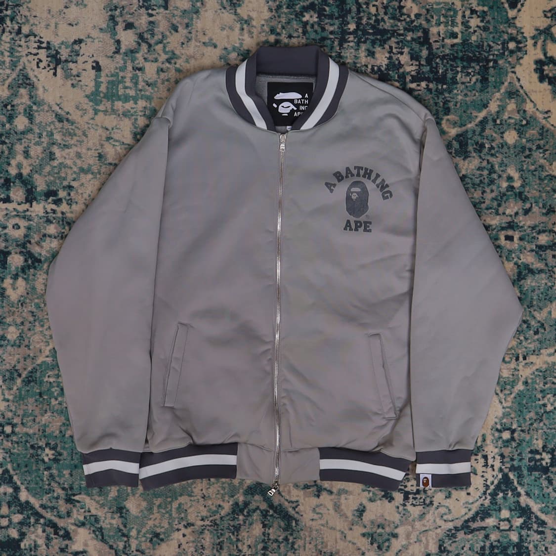 Bape 베이프 00년대 저지 트랙탑 바시티 자켓 L 상품이미지3