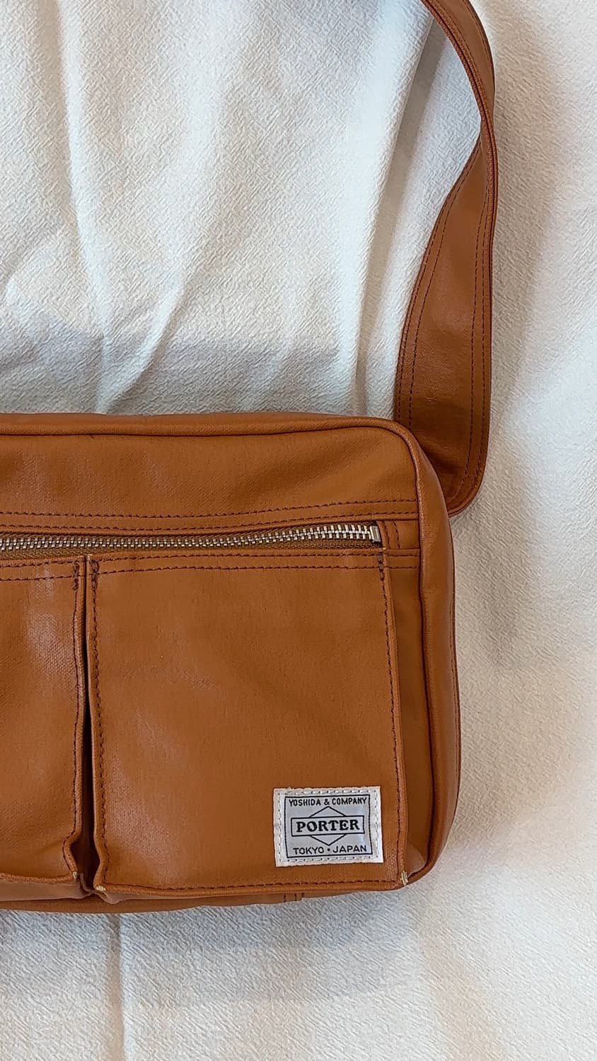 PORTER FREESTYLE SHOULDER BAG (Camel) 상품이미지3