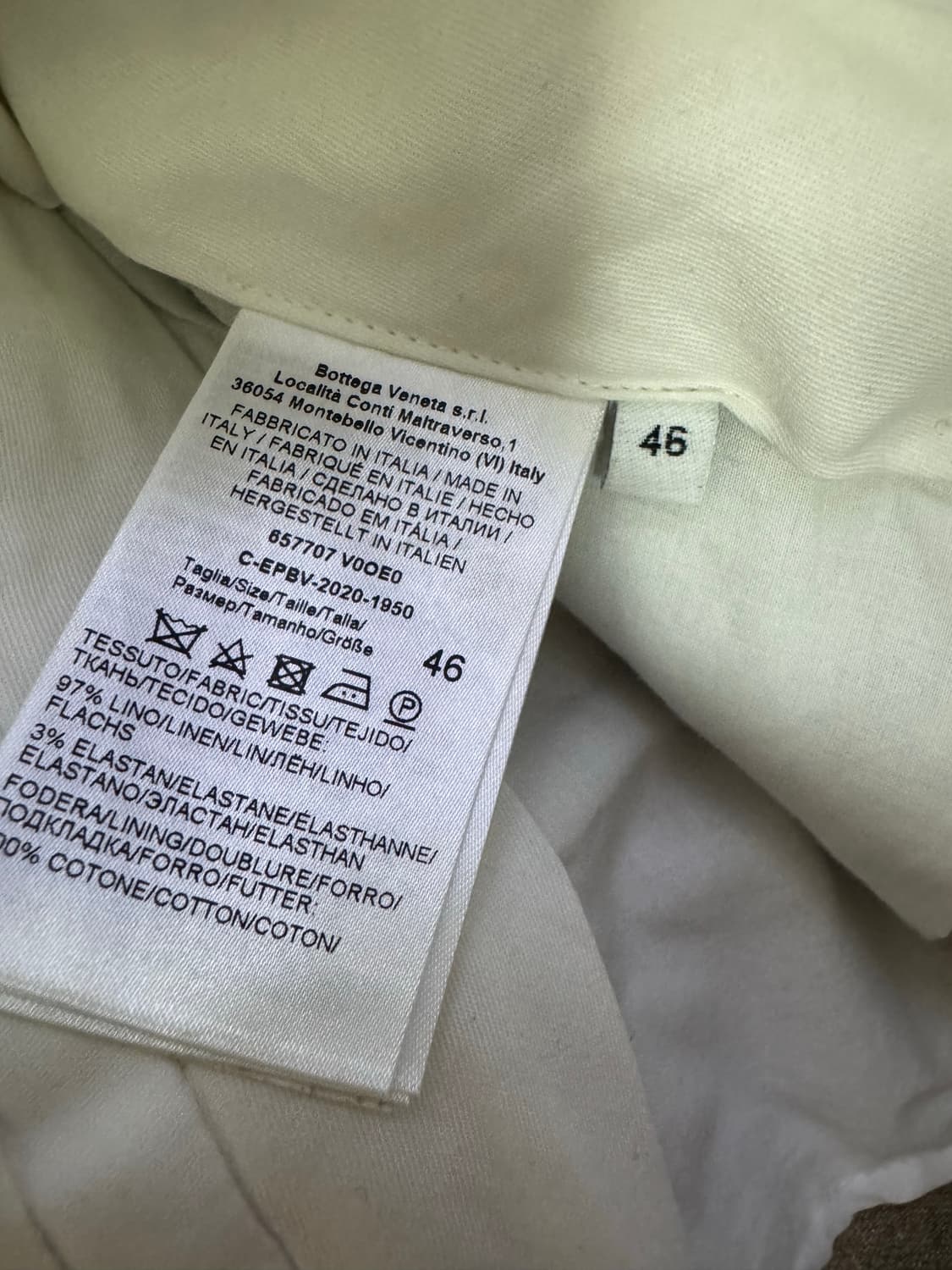 보테가베네타 와이드팬츠 상품이미지6