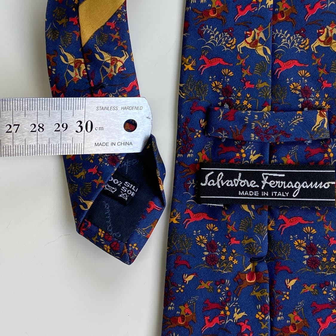 페레가모(Ferragamo) 명품 정품 넥타이 상품이미지5