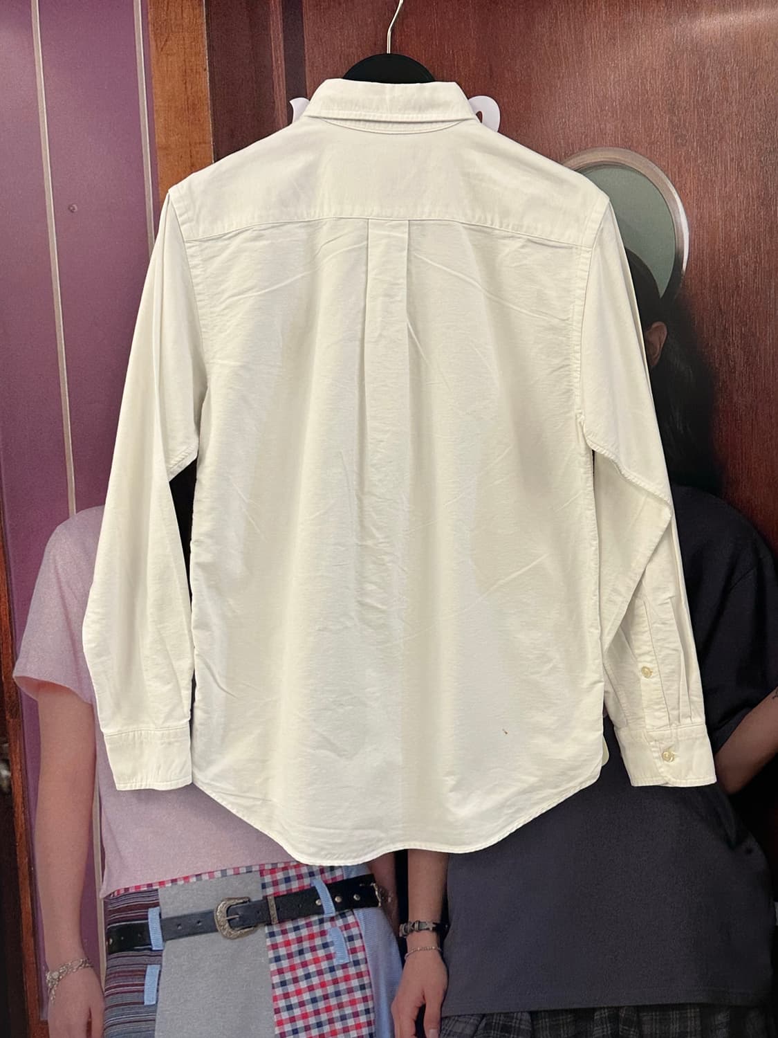 POLO 폴로 빅포니 화이트긴팔셔츠 상품이미지4