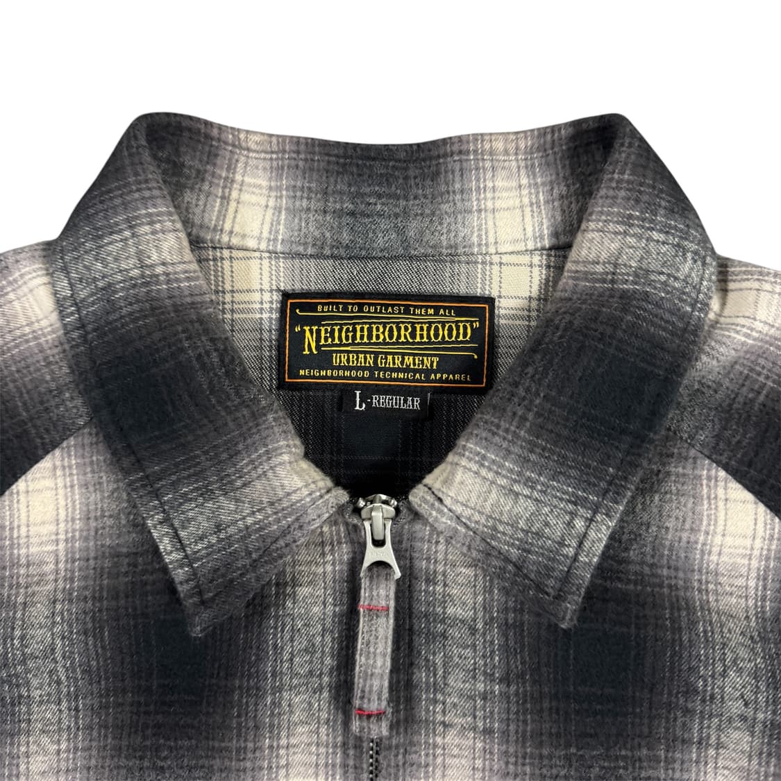 네이버후드 옴브레 체크 집업 자켓 NEIGHBORHOOD Jacket 상품이미지3