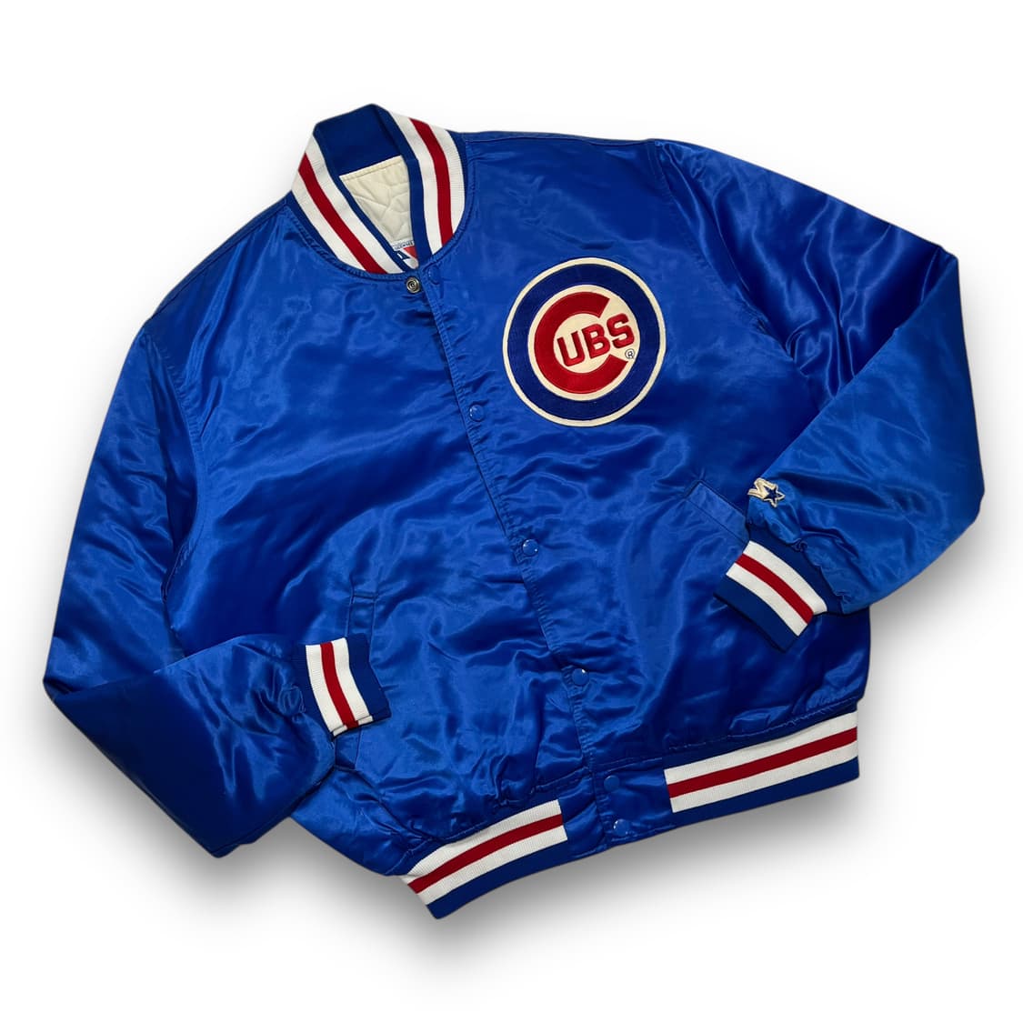 스타터 90s 시카고 컵스 올드스쿨 블루 스타디움 자켓 상품이미지2