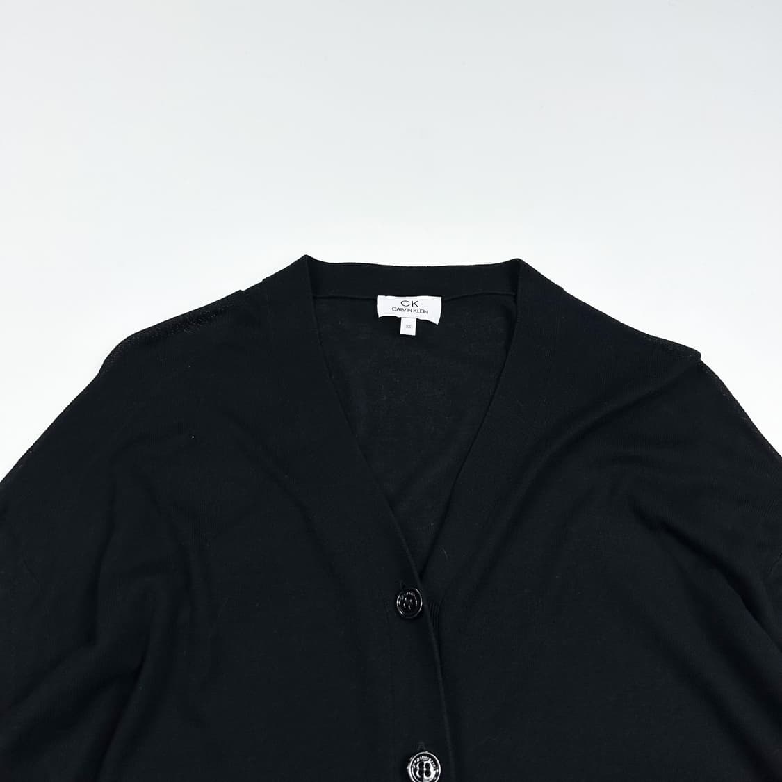캘빈클라인 CK 블랙 니트 가디건 (XS 여성추천) 상품이미지1
