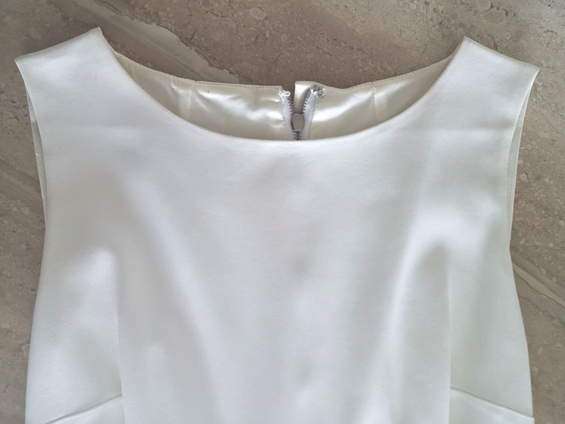 Dolce&Gabbana 화이트 미디 원피스 IT38 상품이미지4