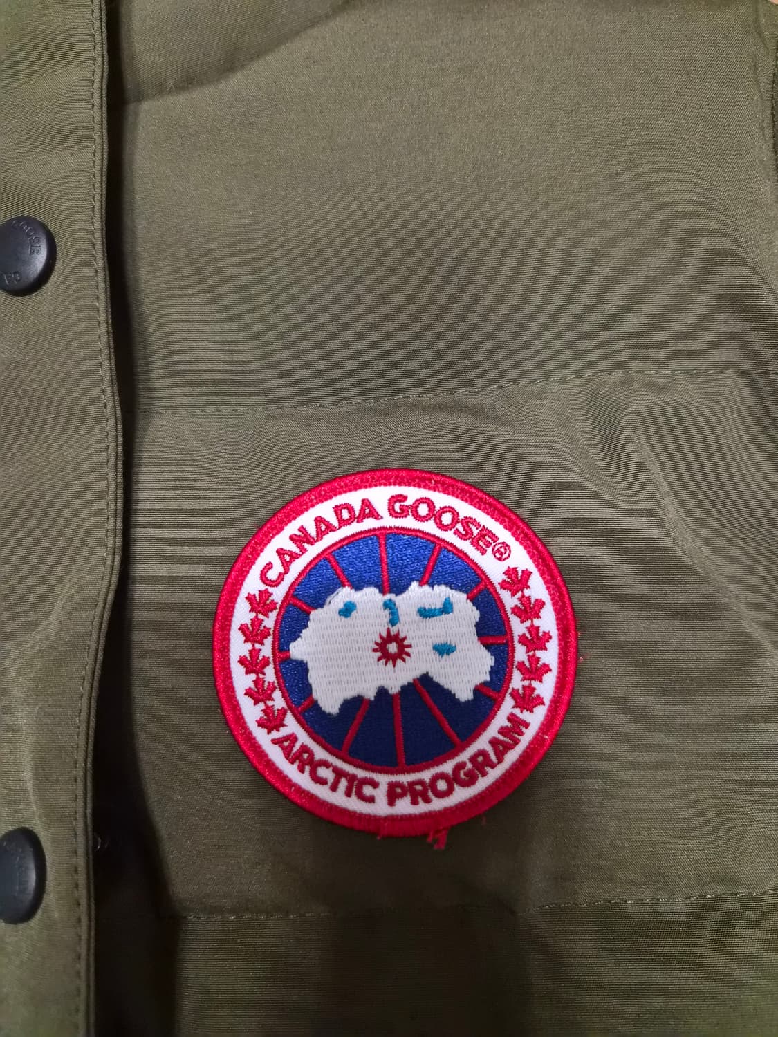 (정품) 캐나다구스 프리스타일 패딩 조끼 XS (명품 여자 베스트 자켓  상품이미지3