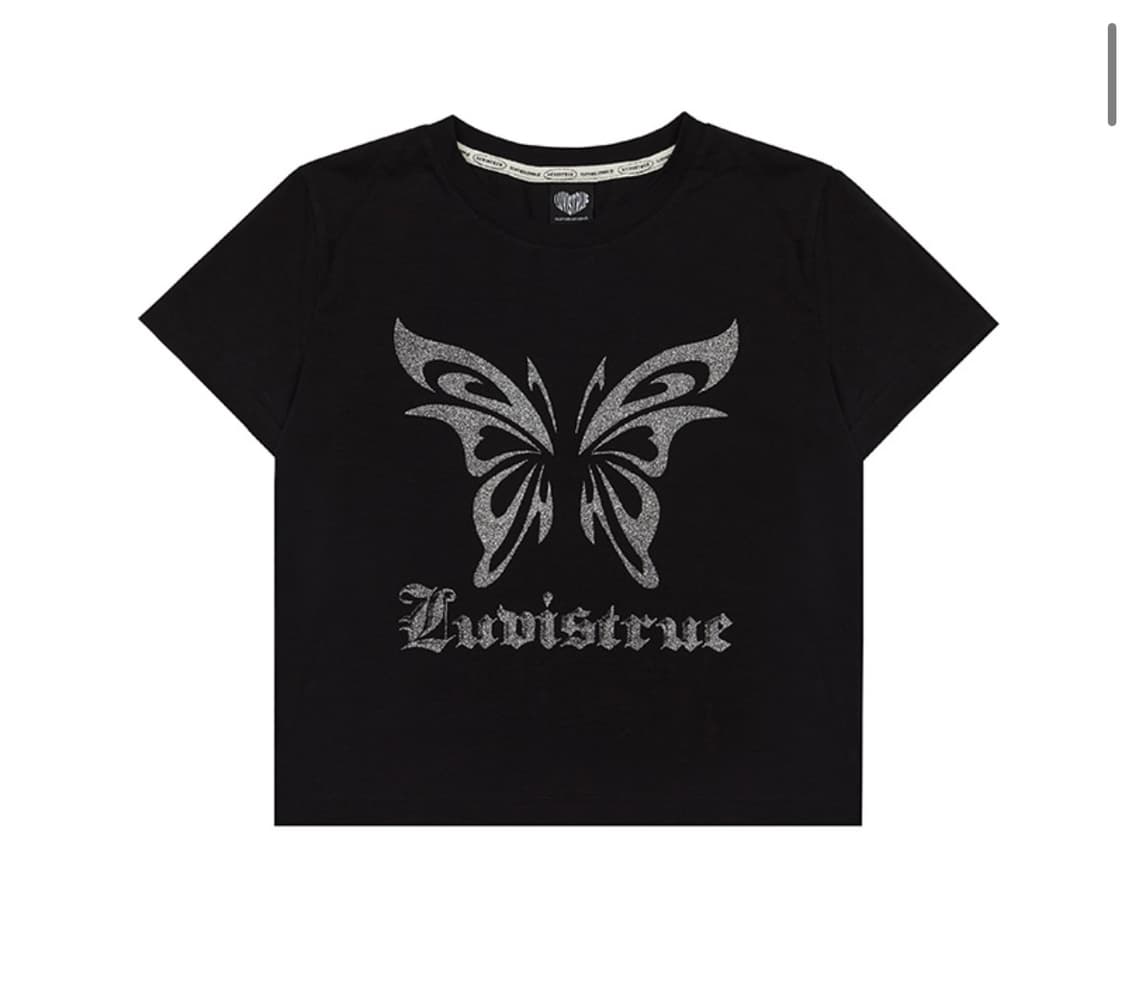 러브이즈트루 BUTTERFLY TEE 상품이미지2