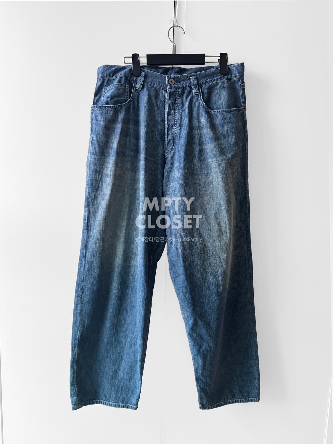 [L] Loom Osaka NO7 샴브레이 데님팬츠 상품이미지1