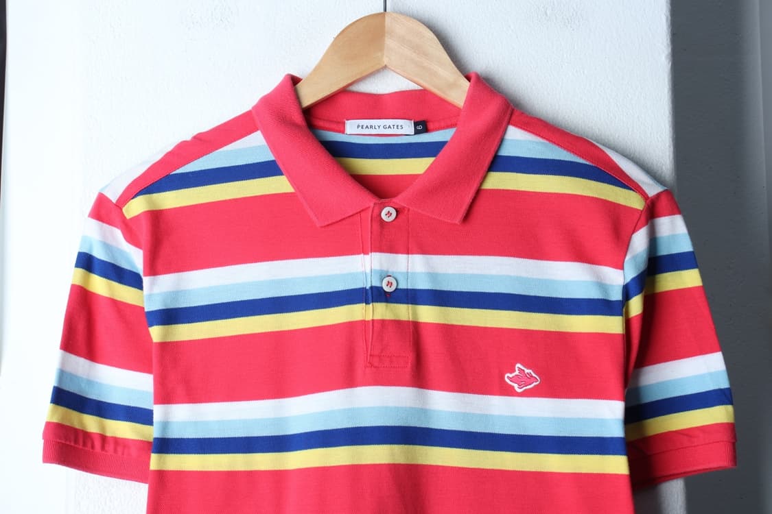 (XL-2XL) 파리게이츠 반팔 카라 티셔츠 골프 스트라이프-H30258 상품이미지3
