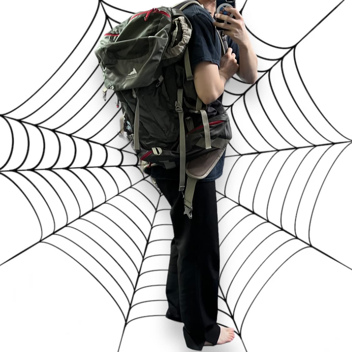 그레고리 구로고 그레이 백팩 상품이미지2