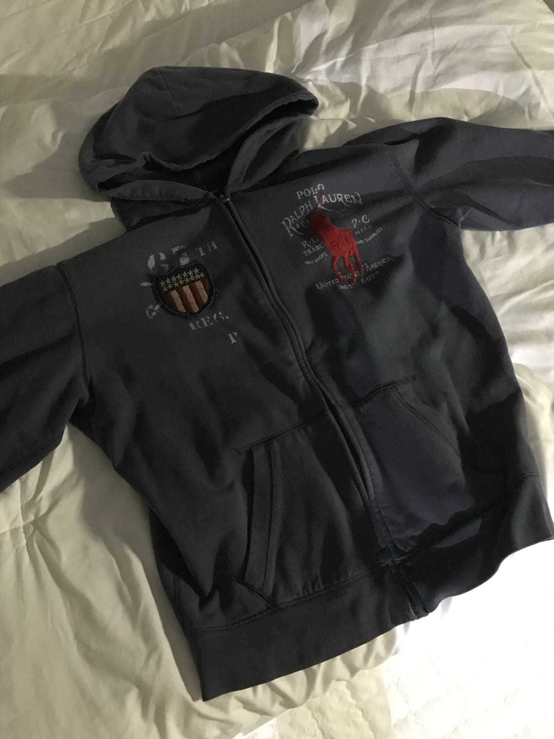 희귀 폴로 빅포니 후드집업 상품이미지1