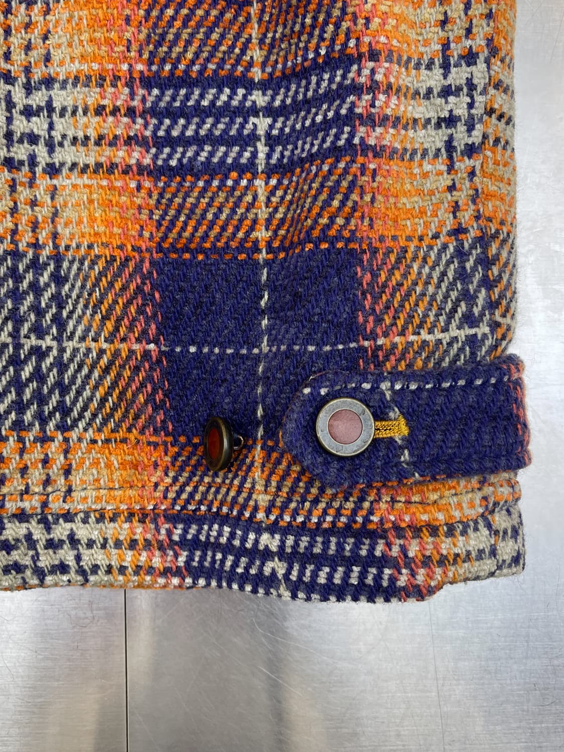 Ball 90s 타탄 체크 울 자켓 상품이미지6