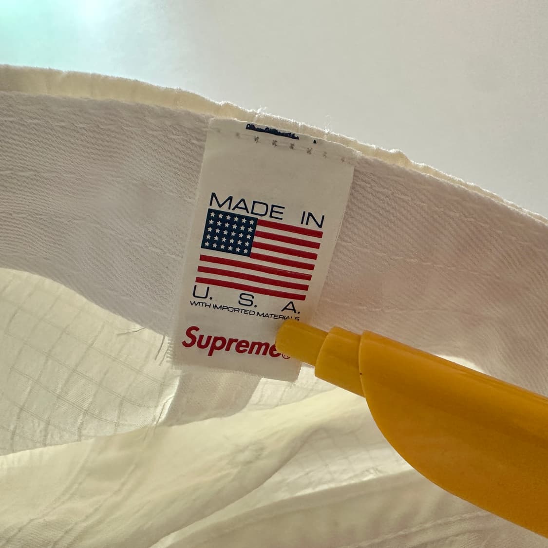 슈프림 6패널 볼캡 코듀라 립스탑 usa 상품이미지7