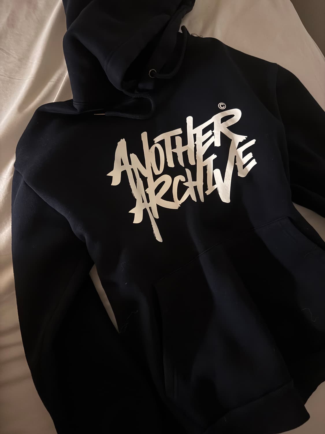 어나더아카이브 네이비 후드티 M 상품이미지1