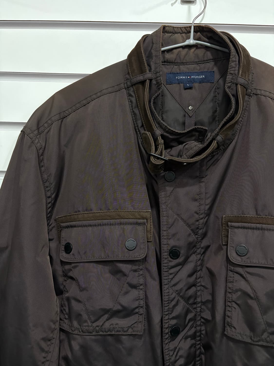 타미힐피거 남성 브라운 자켓 L 상품이미지3