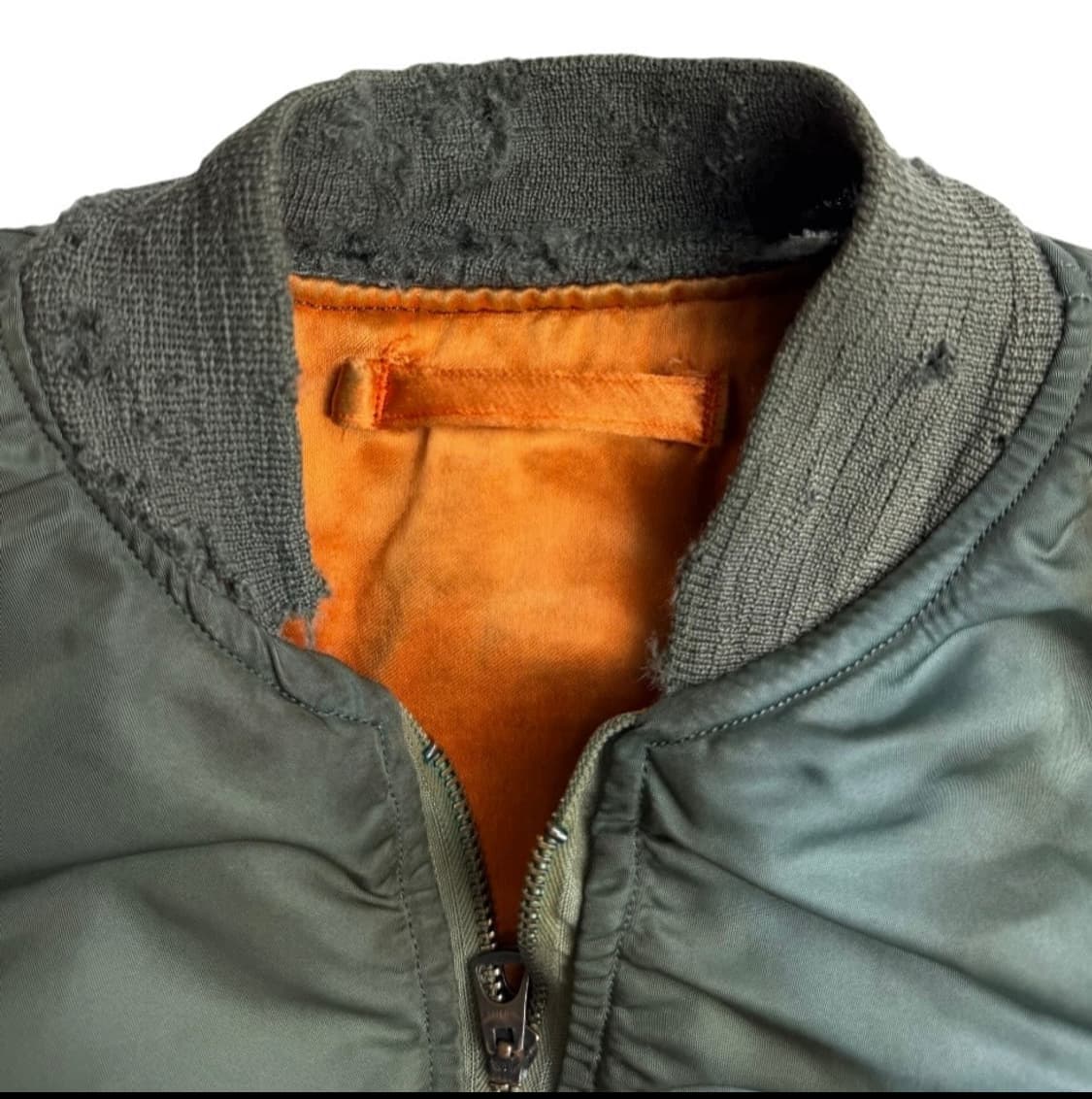 1360S 오리지널 빈티지 L-2B 알파인더스트리 봄버 플라이트 자켓 상품이미지7