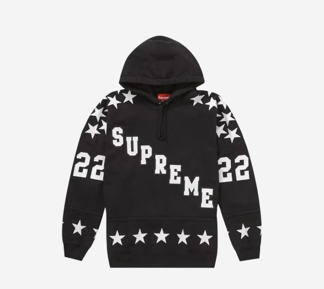 슈프림 하키 후드 스웨트셔츠 블랙 - 22FW 상품이미지1
