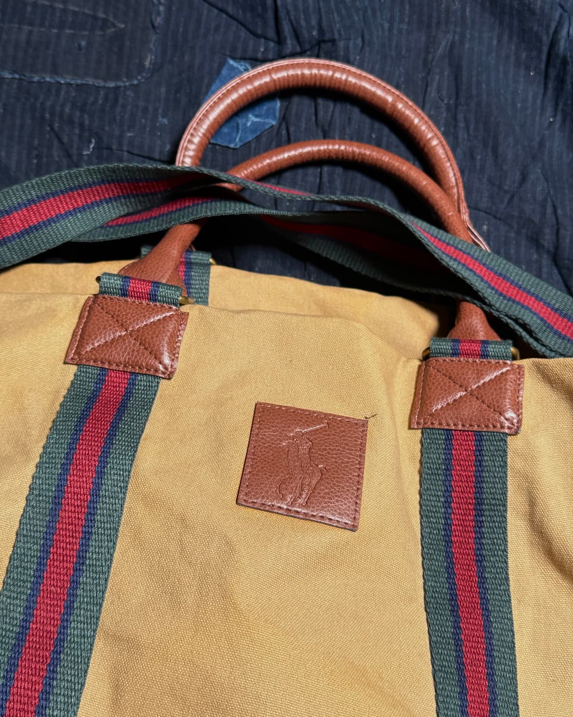 폴로 랄프로렌 캔버스 위캔더 보스턴백 상품이미지2