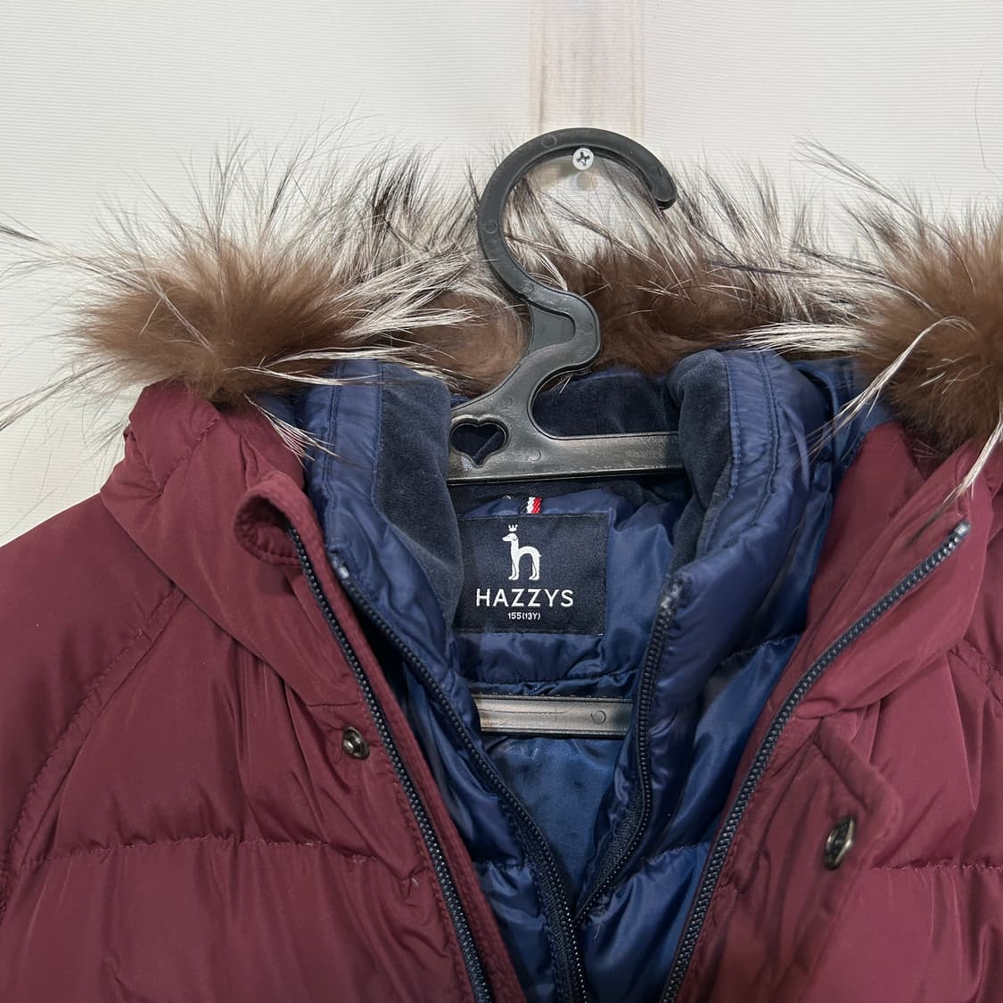 헤지스 키즈 거위털 롱패딩 155  상품이미지2