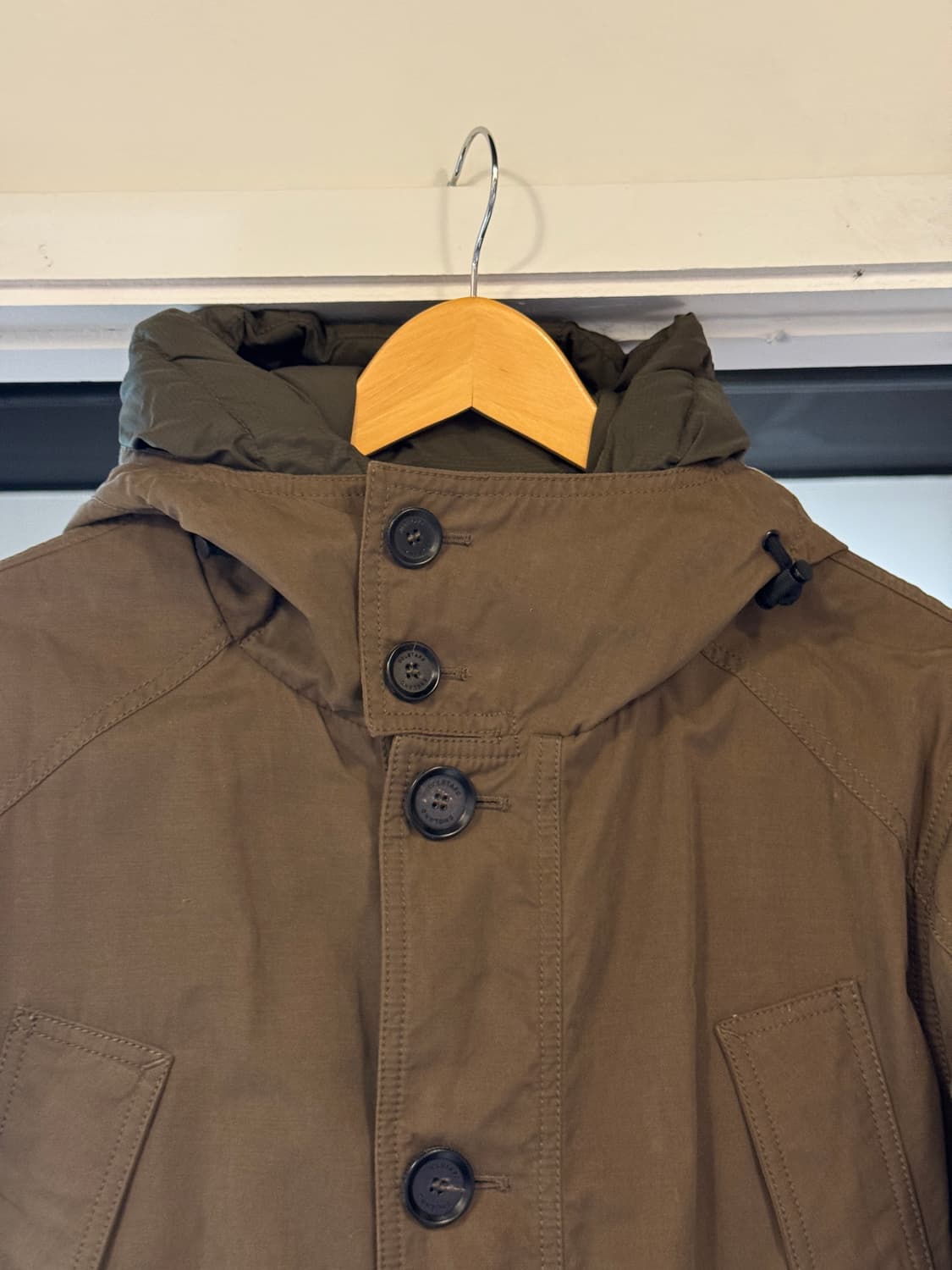 벨스타프 밀리터리 자켓 내피 덕다운 패딩 새상품 M 상품이미지2