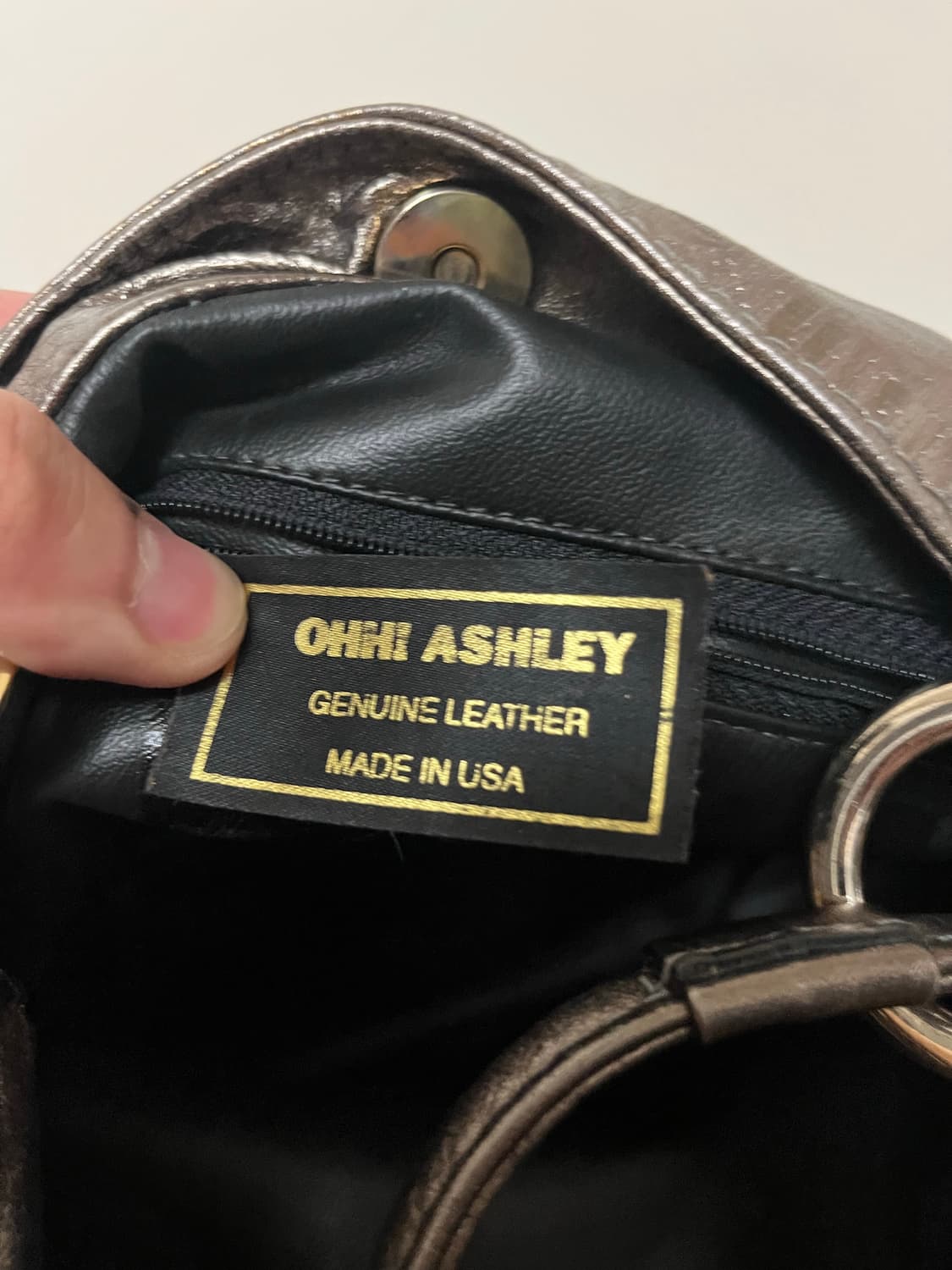 Made in USA 나바호 레더백 상품이미지5