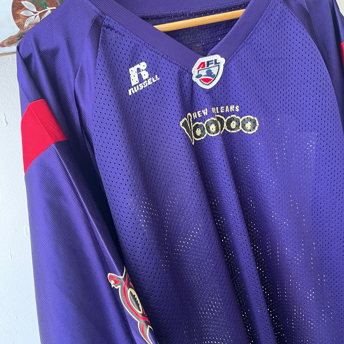XL RUSSEL 뉴올리언스 부두 AFL 져지/W2800 상품이미지3