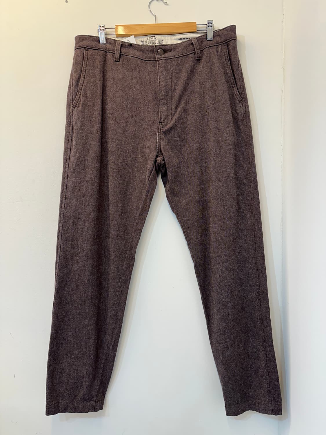 36) 리바이스 XX 치노 웜 팬츠 코튼 인디고 브라운 상품이미지1