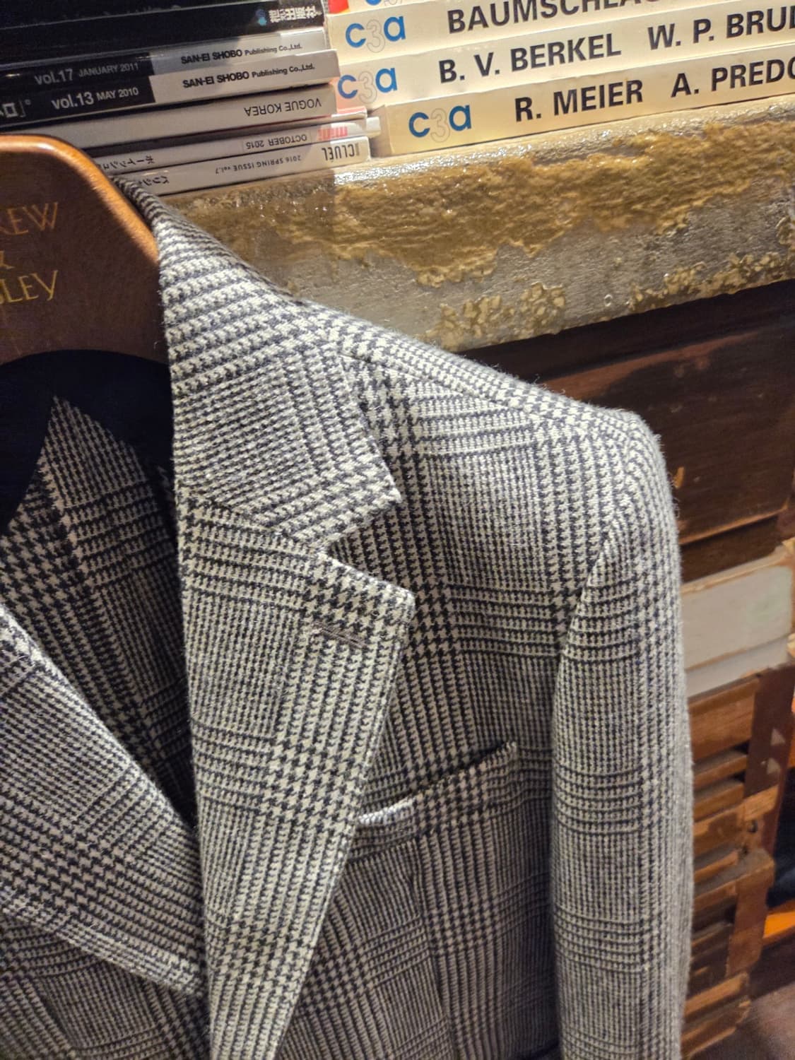 블랙브라운 트위드자켓 상품이미지4