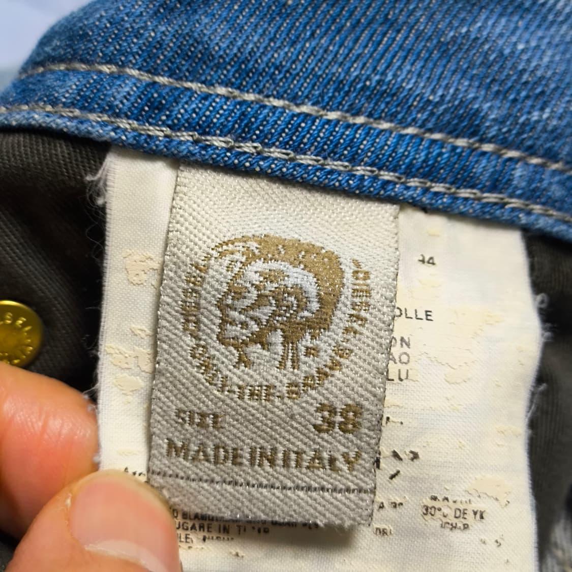[38, Made in Italy] DIESEL 디젤 부츠컷 ZATINY 상품이미지7