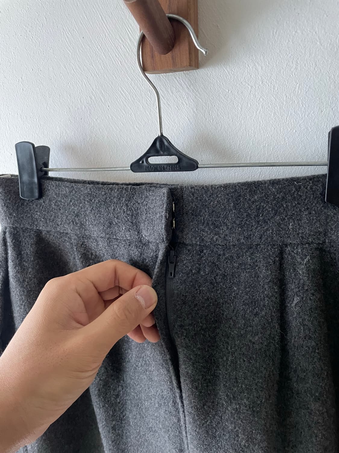 80-90's Vintage Christian Dior Wool 스커트 상품이미지4