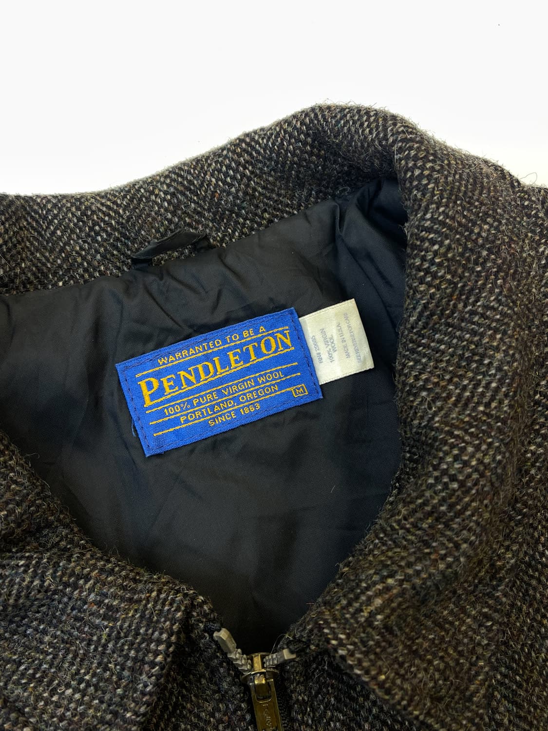 펜들턴 90s 해링본 울 자켓 상품이미지6