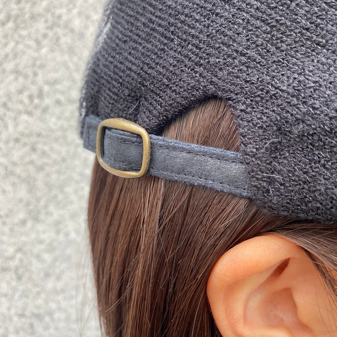 투톤 니트 헌팅캡 상품이미지5