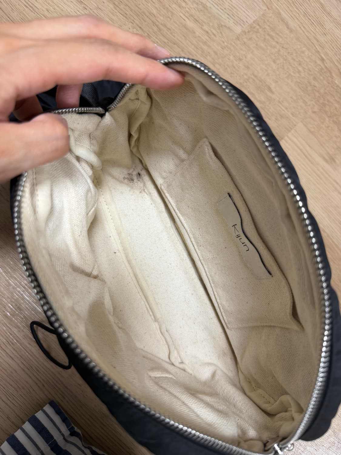 기준 피칸 백 블랙 kijun pecan bag 상품이미지4