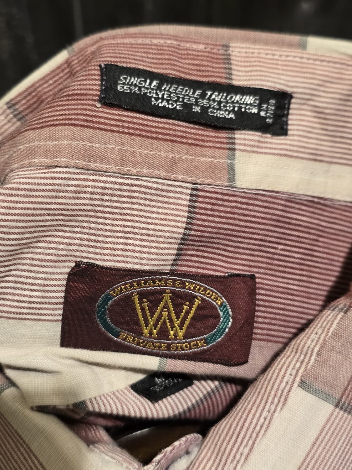 Williams&Wilder Plaid Long Sleeve Shirt 상품이미지5