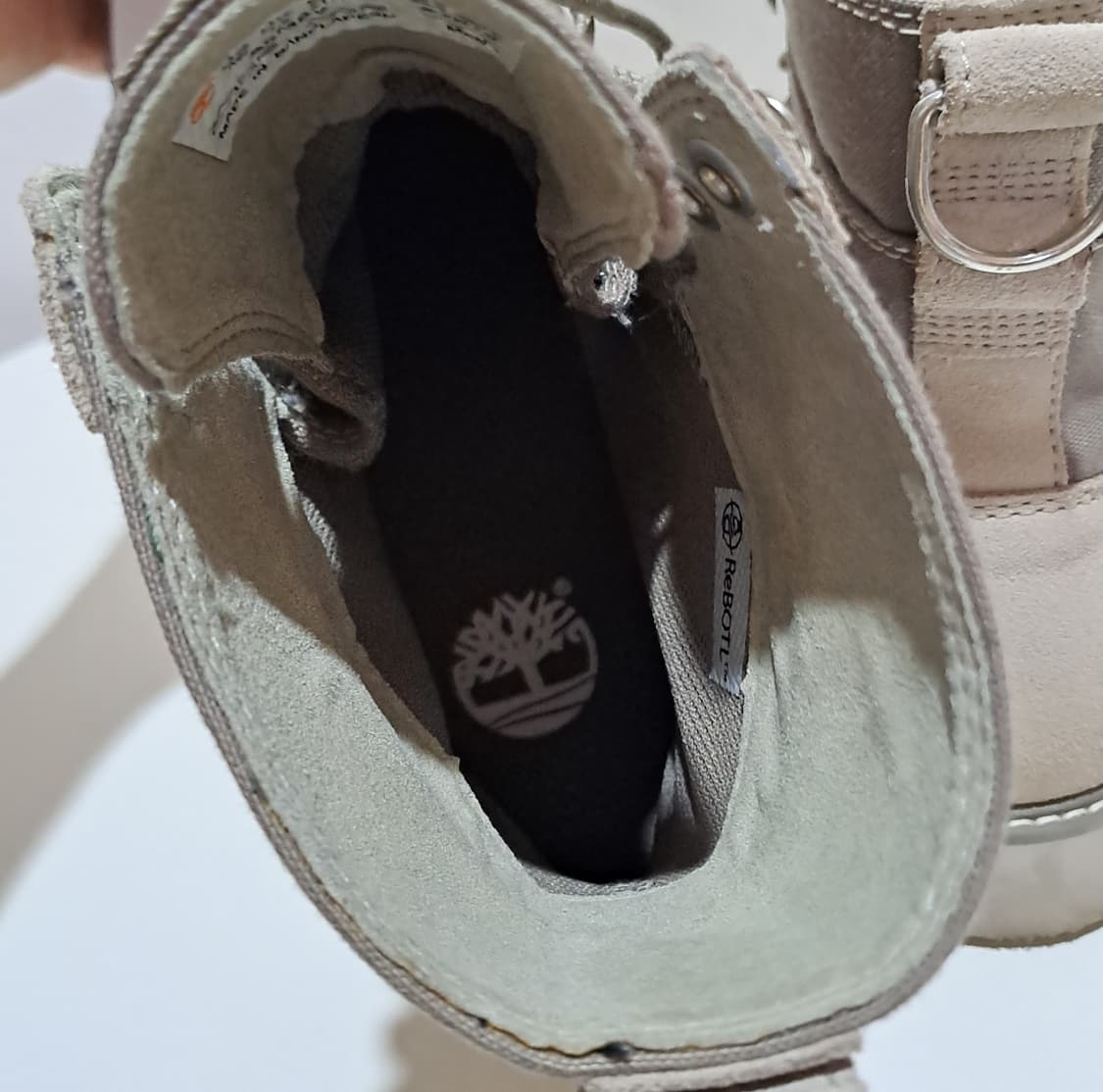 (택포) 팀버랜드 비브람 시니커부츠 베이지 260 B189 상품이미지8