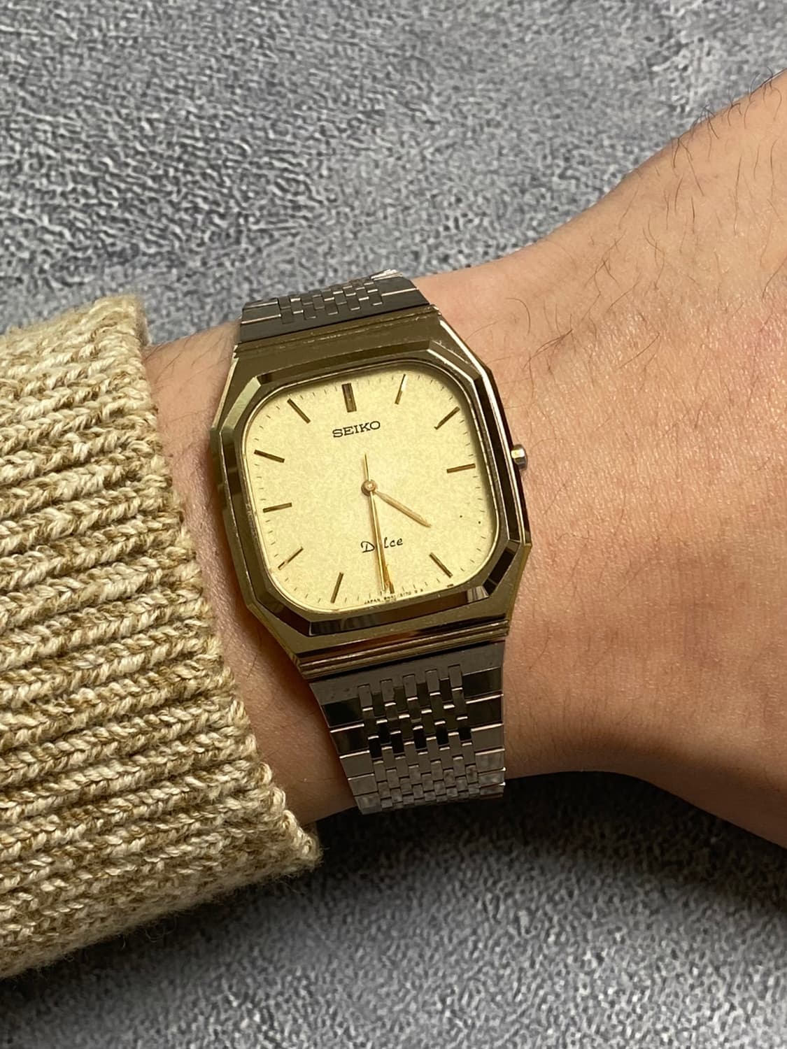 세이코 Seiko Dolce 텅스텐 카바이드 샴페인 상품이미지4