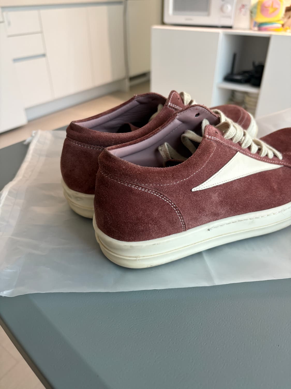 릭오웬스 반스 더스티핑크 41 상품이미지5