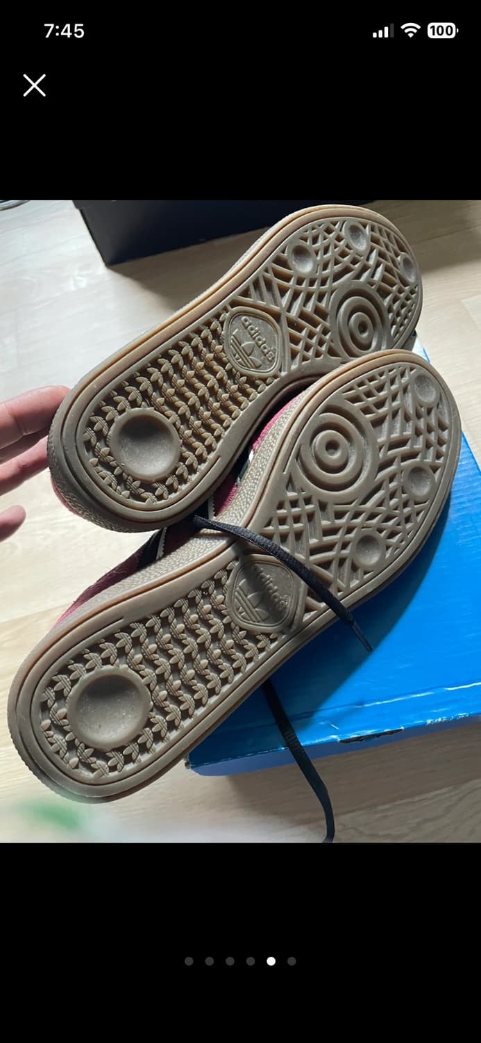 아디다스 스페지알 마룬 코어 블랙 265 상품이미지6