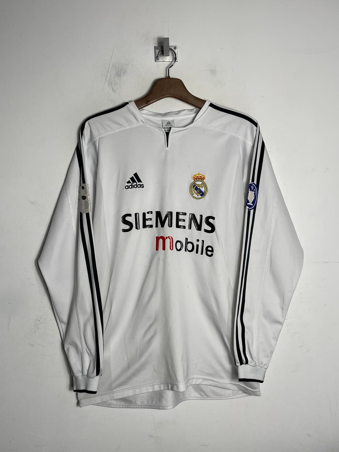 아디다스 레알마드리드 03-04 시즌 홈 긴팔 유니폼 상품이미지1