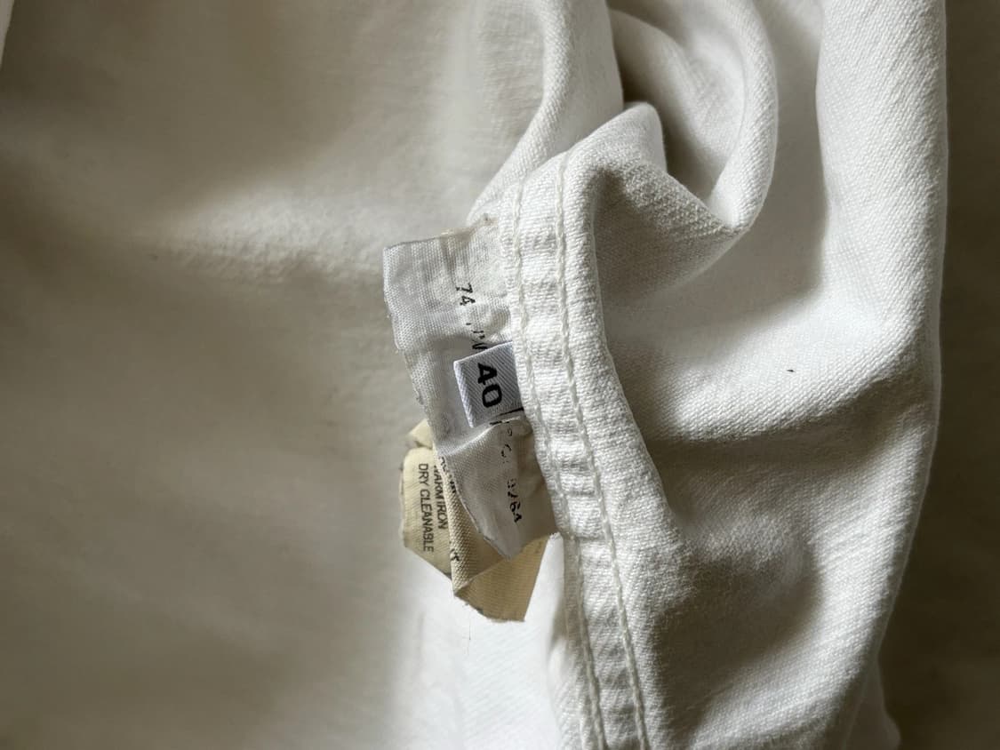 헬무트 랭 빈티지 화이트 데님 자켓 상품이미지7