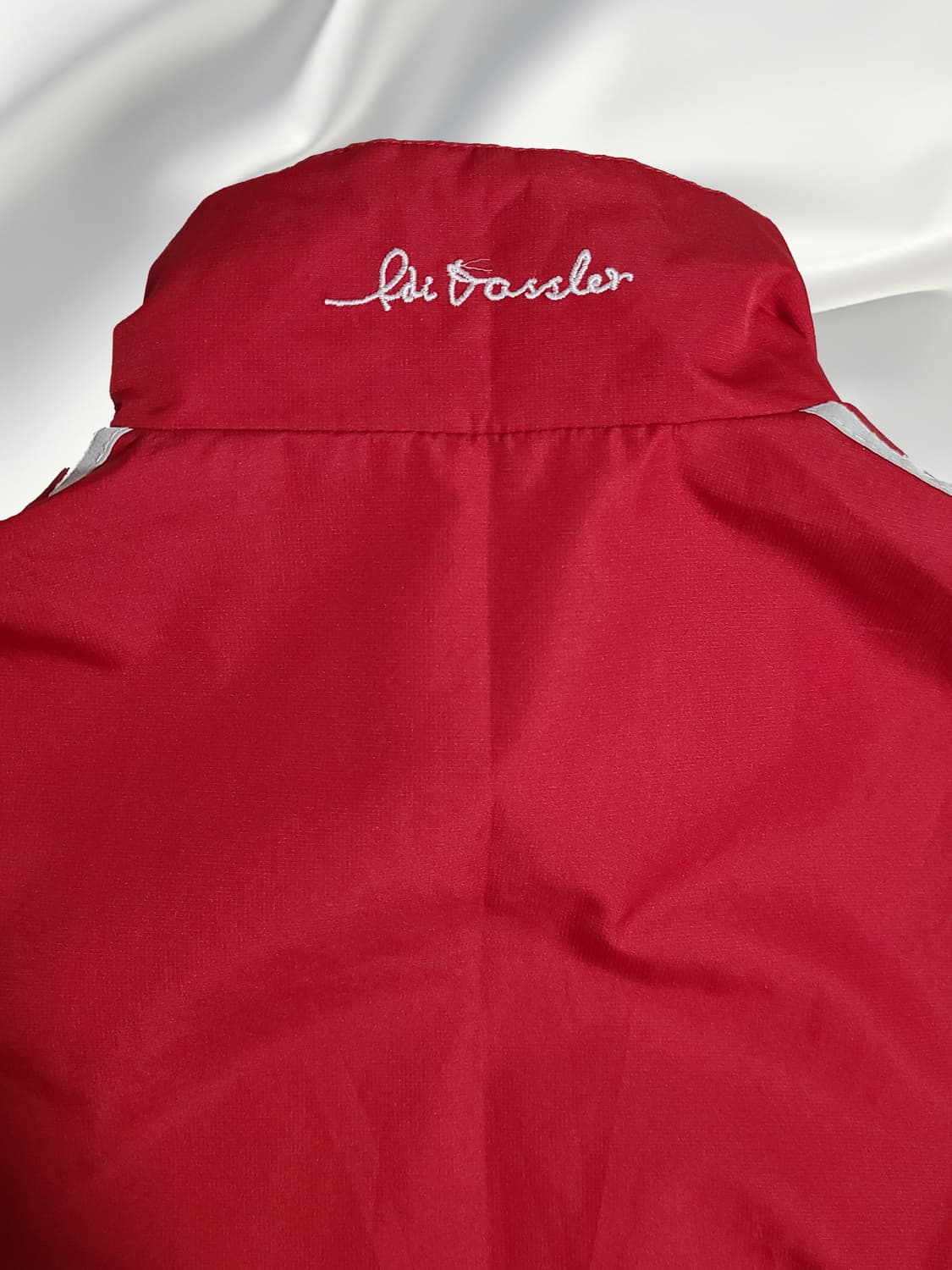 아디다스 100 레드/화이트 트랙탑 빈티지 바람막이 레트로 올드스쿨 상품이미지3