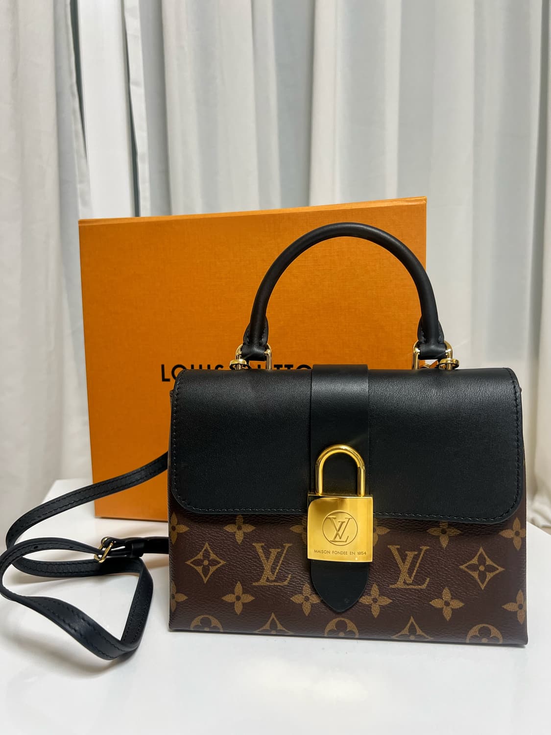 최상급 정품 루이비통 록키 bb 핸드백 상품이미지1