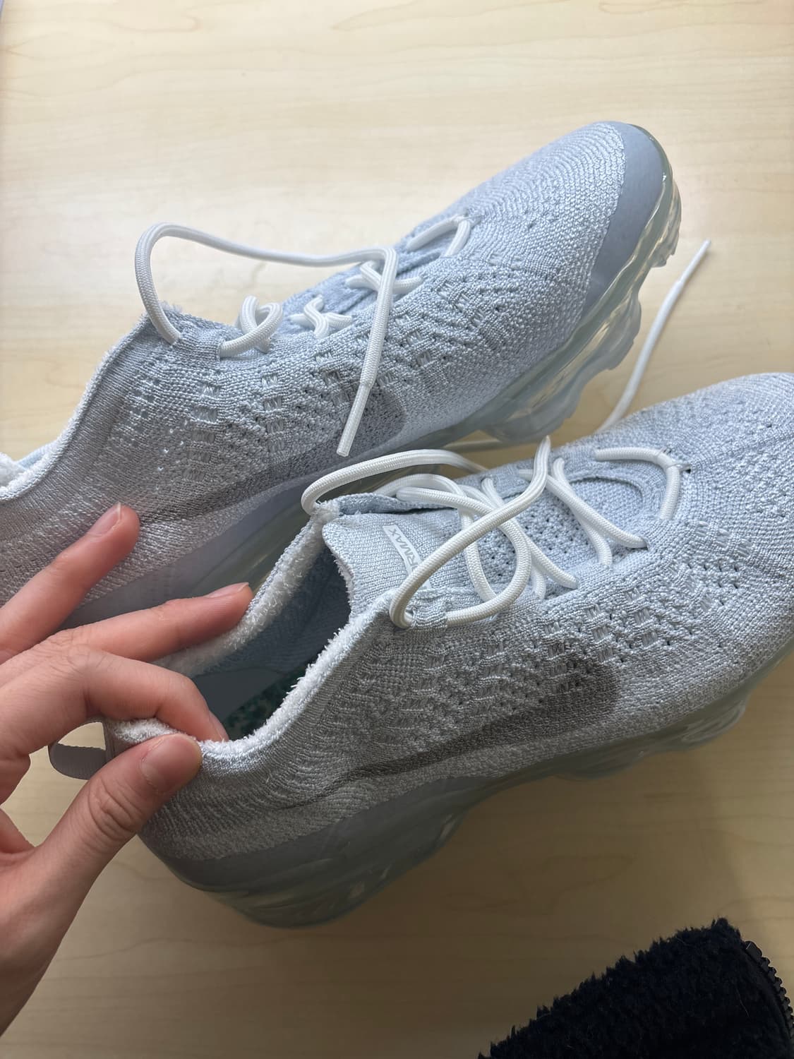 나이키 에어 베이퍼맥스 2023 플라이니트 퓨어 플래티넘 상품이미지5